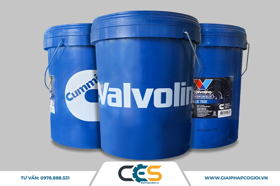 VALVOLINE CUMMINS Premium Blue 7800 - SAE 15W40 CI-4/SL - Nhớt Bảo Dưỡng Động Cơ Cao Cấp