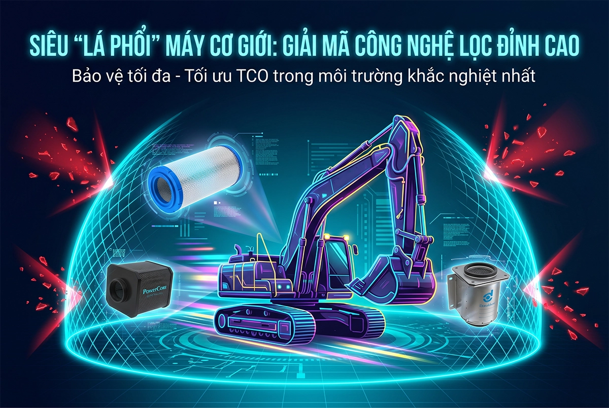 công nghệ lọc gió donaldson