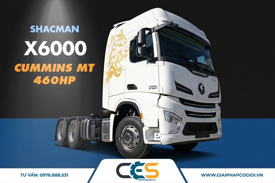 Shacman X6000 Cummins MT 460HP